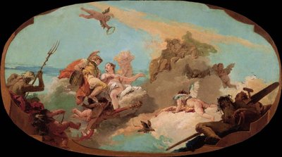 Die Apotheose des Admirals Vettor Pisani von Giovanni Battista Tiepolo